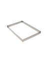 Opera half-frame - Stainless steel Dimensions: 36x26x4.5cm