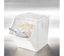 40L ingredient container with transparent lid Gilac