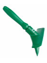 Ultra-hygienic single-blade table scraper - 24.5 cm - Green