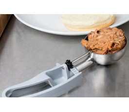 Cuillère pour doser, grise, 120 ml, Vollrath, idéale pour des portions standards