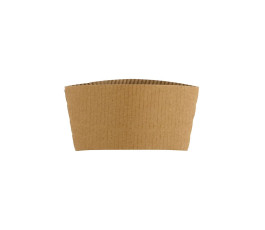 Kraft cardboard sleeve for 35 and 47 cl cups (pack of 1000)