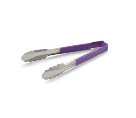 Pince feuille de chêne inox manche violet 24cm Vollrath