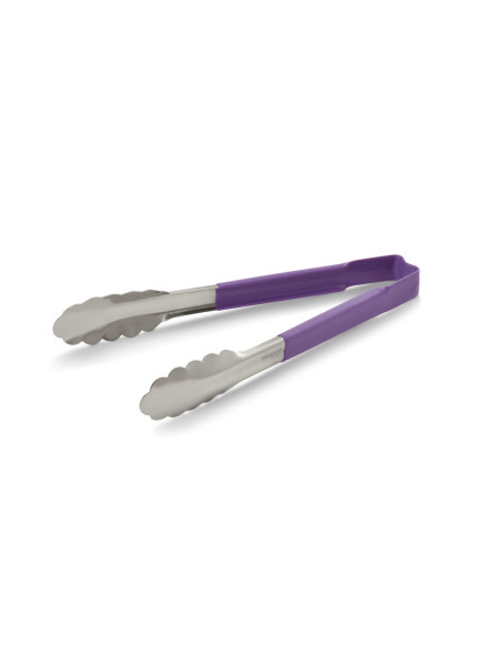 Pince feuille de chêne inox manche violet 24cm Vollrath