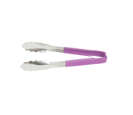 Pince feuille de chêne inox manche violet 24cm Vollrath