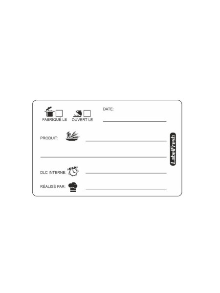 Etiquette DLC 70 x 45mm - Rouleau de 300