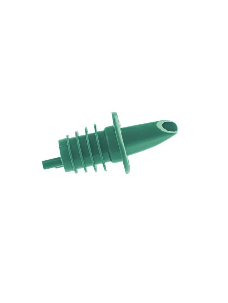 Bec verseur vert pour bouteille type huilier / vinaigrier (007762)
