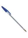 Stylo à bille cristal BIC bleu - Lot de 50