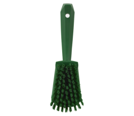 Hand brush short handle 270mm hard - Green