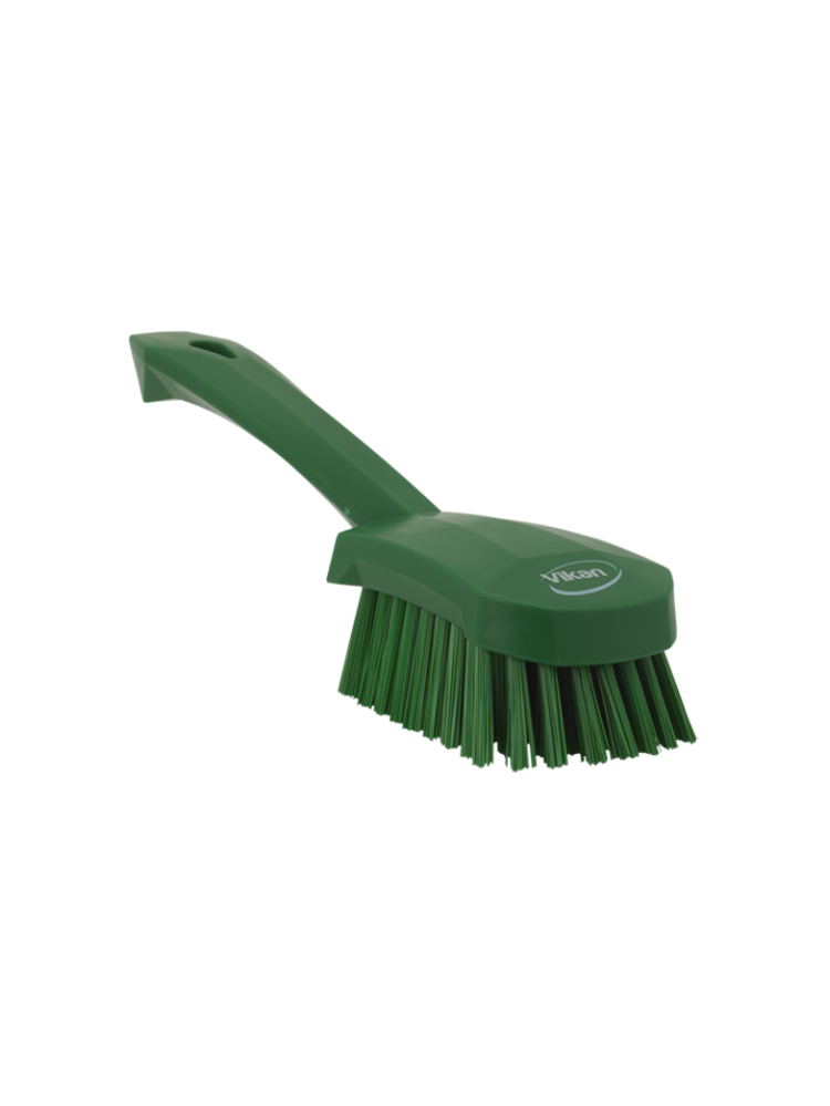 Brosse à main manche court Vikan 270mm dur - Vert