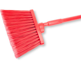 Balayette rouge pour nettoyage efficace