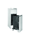 Stainless steel snack bin - 110L