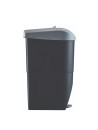 15L Grey/Black feminine hygiene bin