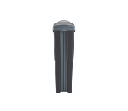 15L Grey/Black feminine hygiene bin