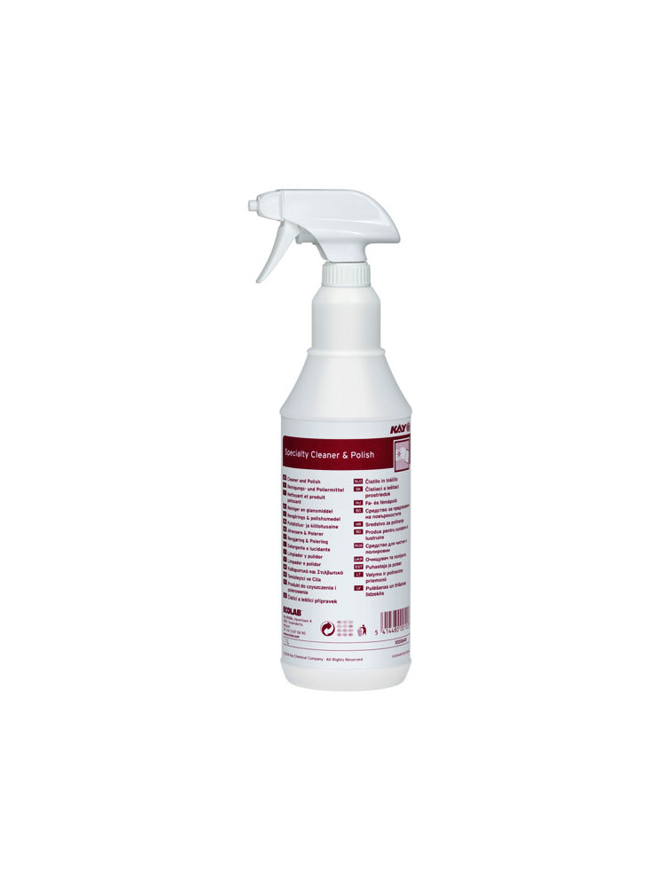 KAY SPCL CLNR&POL - Nettoyant et produit polissant pour inox  6 x 1L