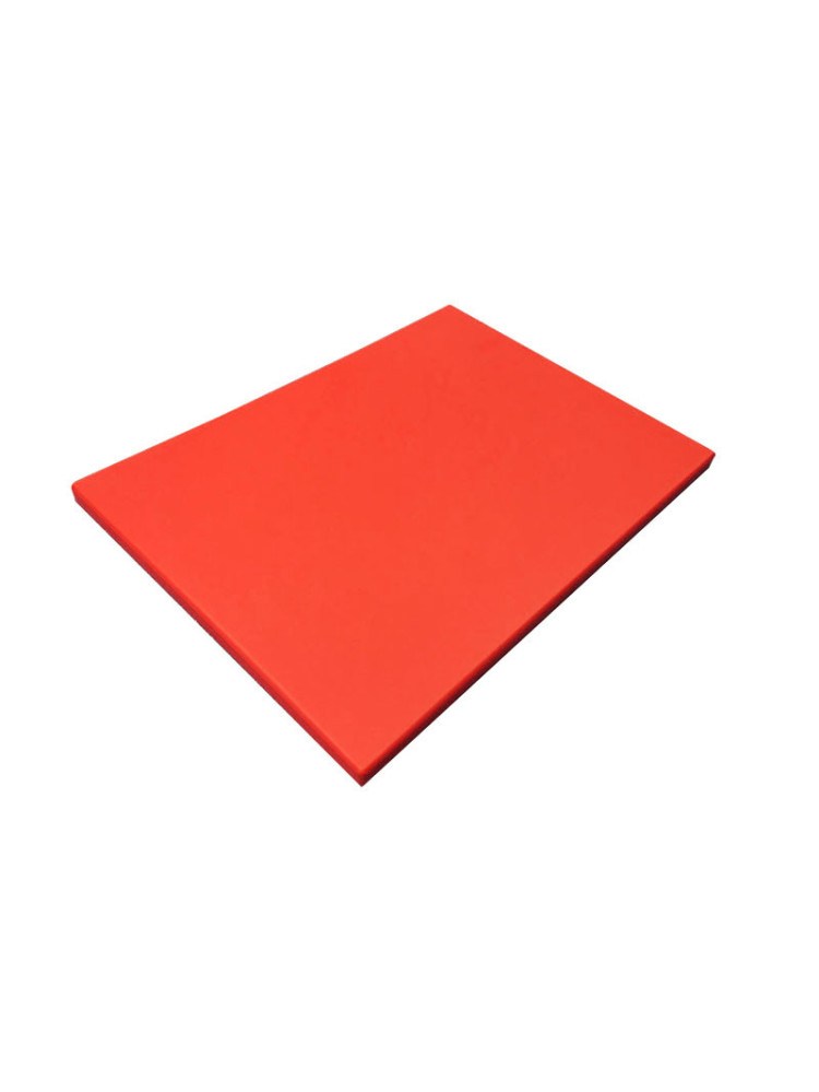 Chopping board without gutter 30*40 - Red