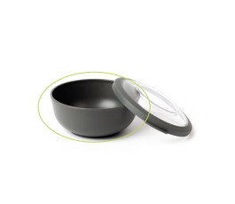 Amuse Life 1000ml round grey bowl