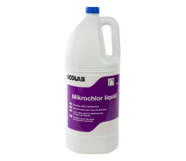 ECOLAB KAY Mikrochlor Liquid - Désinfectant eau de boisson et végétaux - 4x4L