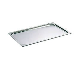 Flat lid without handle 304 GN1/3 stainless steel