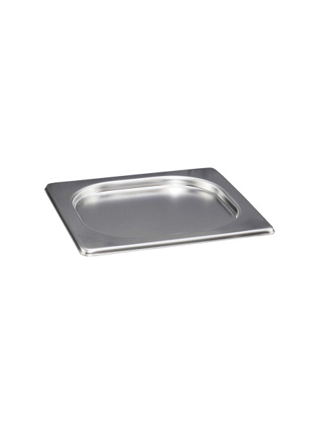 Flat lid without handle 304 GN1/6 stainless steel