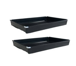 MRX oven baking tray 280x280x20mm - Set of 2