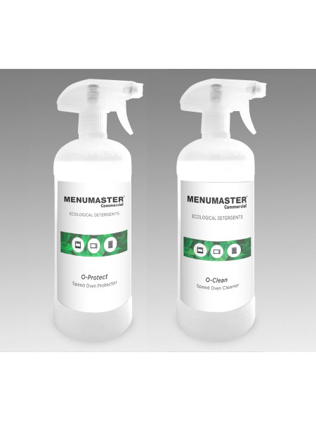 Oven maintenance products (Jet+Mrx) - Set of 4 degreasers + 2 protection